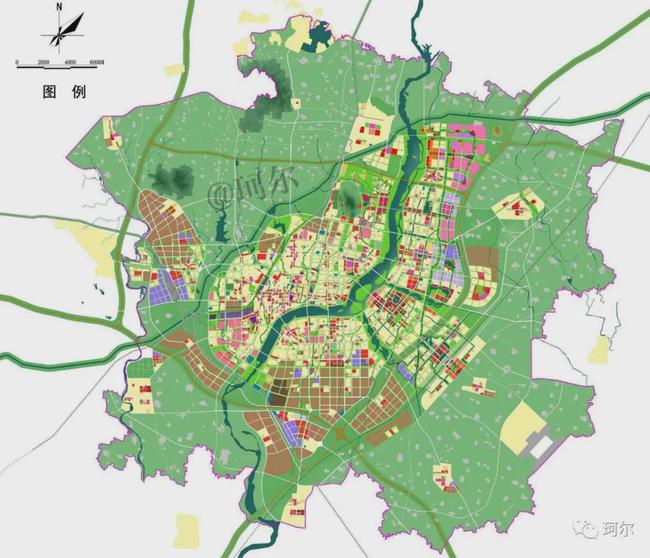 南阳市最新规划图,南阳最新城市规划蓝图