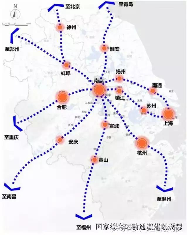 宁淮城际铁路最新路线｜宁淮城铁新路径揭晓